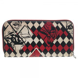 DC Comics Batman Harley Quinn Large Zip Around Wallet - Radar Toys