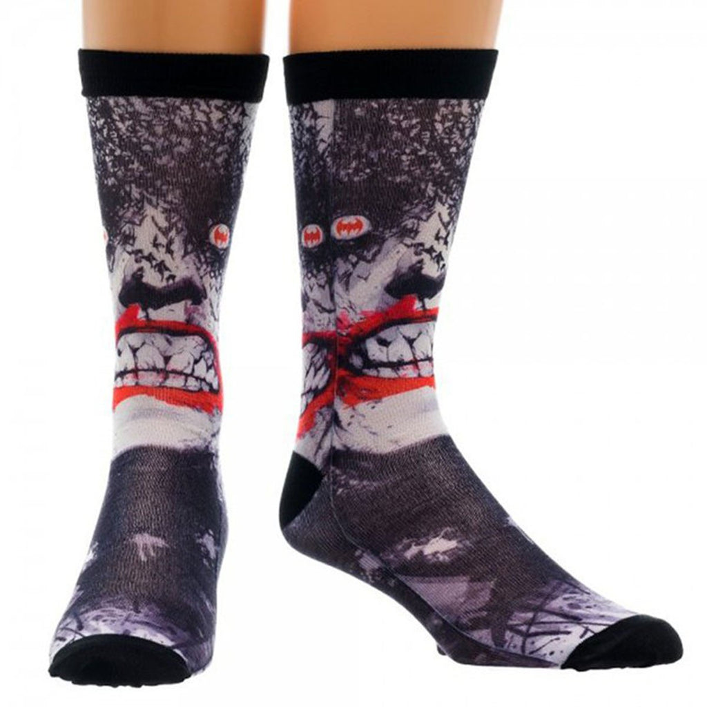 DC Comics Batman Joker Sublimated Crew Socks