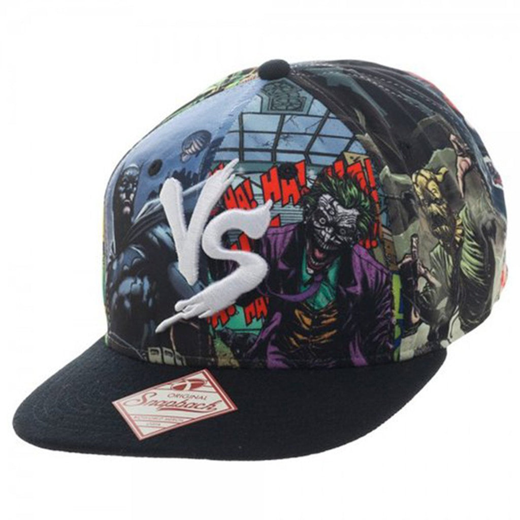 DC Comics Batman Vs Joker Snapback Hat