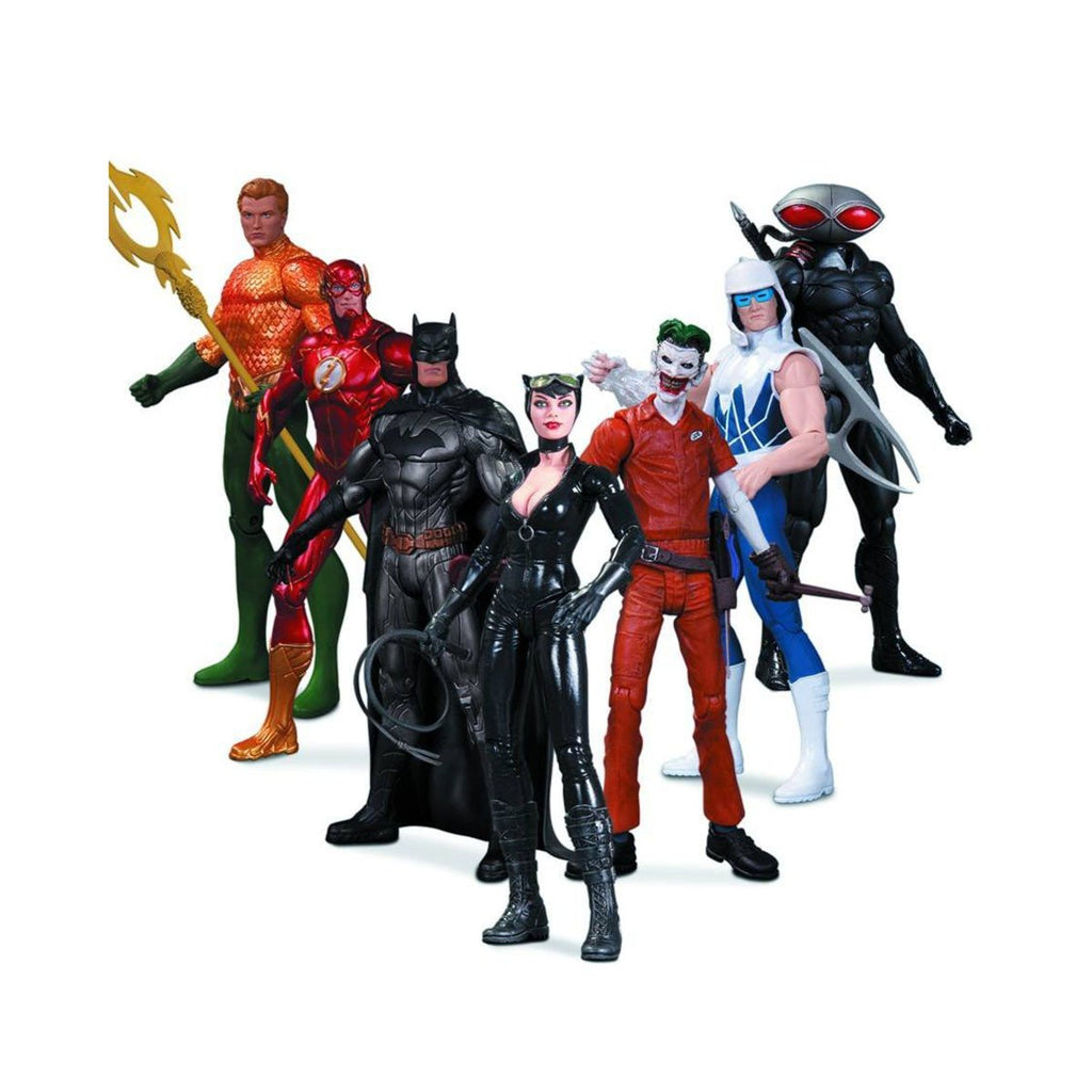 DC Comics New 52 Super Heroes Vs Super Villains 7 Pack Action Figures