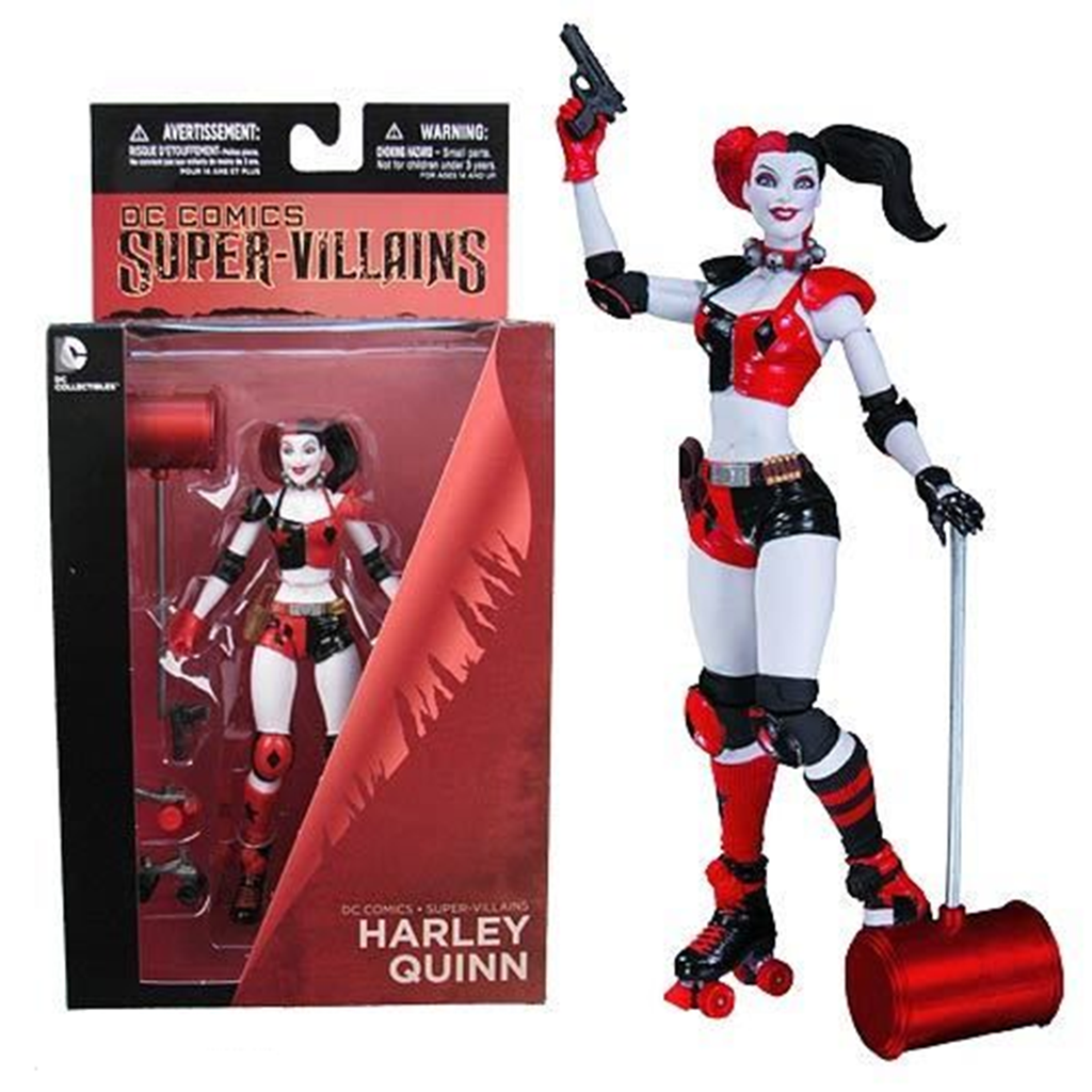 DC Comics New 52 Super Villains Harley Quinn Action Figure