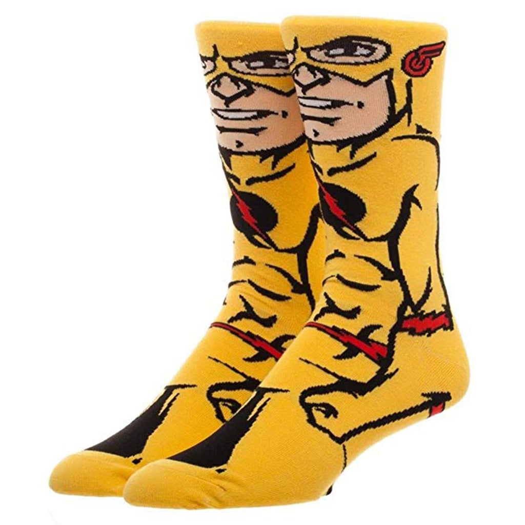 DC Comics Reverse Flash 360 1 Pair Of Crew Socks