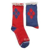 DC Harley Quinn Boxed Set 3 Pairs Of Crew Socks - Radar Toys