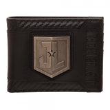 DC Justice League Movie Black Logo Bi-Fold Wallet - Radar Toys