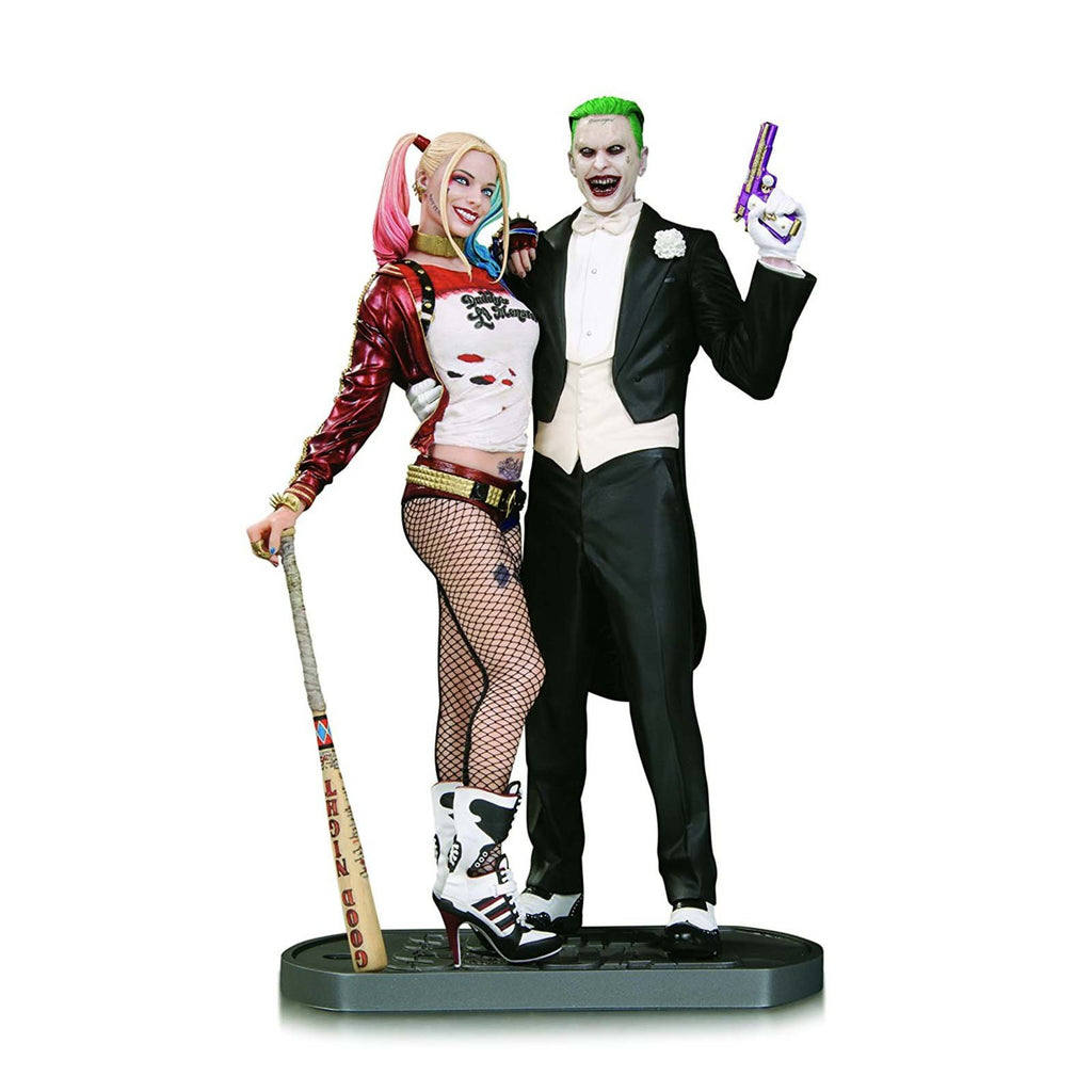 DC Suicide Squad Movie The Joker And Harley Quinn Statue
