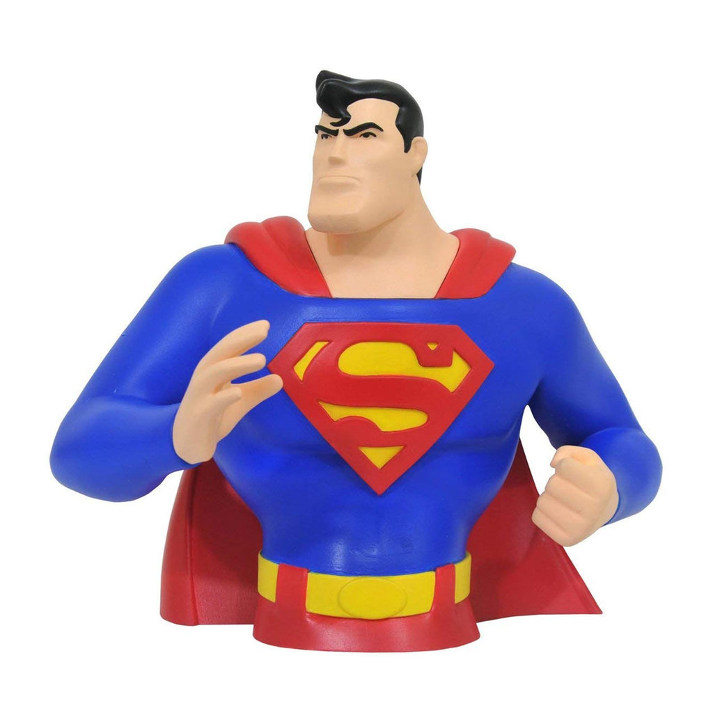 DC Superman Animated Series Superman Bust Bank - Radar Toys