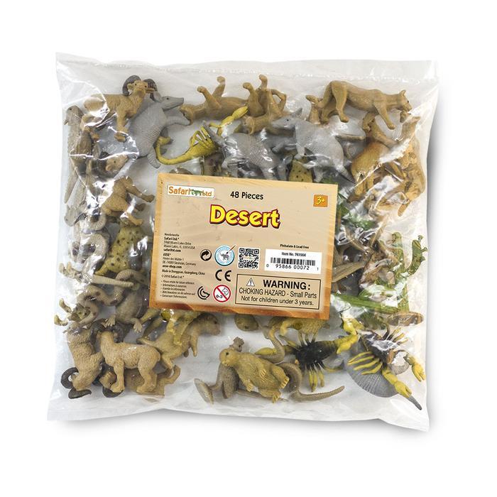 Desert Bulk Bag Figures Safari Ltd
