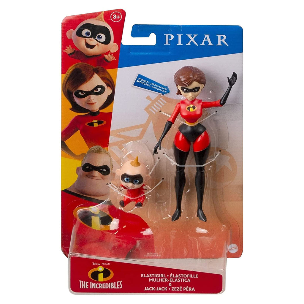 Disney The Incredibles Elastigirl And Jack Jack Action Figure Set