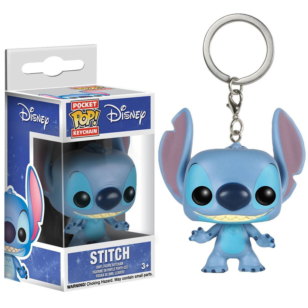 Disney Lilo And Stitch Pocket POP Stitch Vinyl Figure Keychain