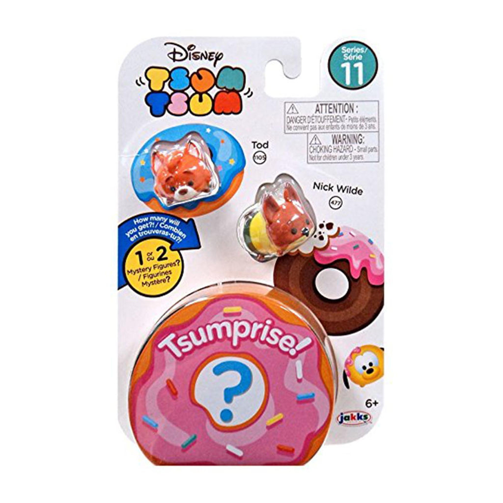 Disney Tsum Tsum Series 11 Three Figure Tod Nick Wilde Set - Radar Toys