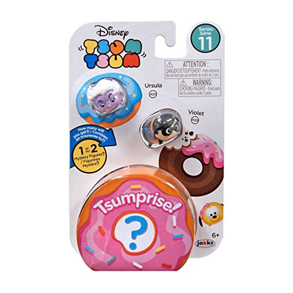 Disney Tsum Tsum Series 11 Three Figure Ursula Violet Set - Radar Toys