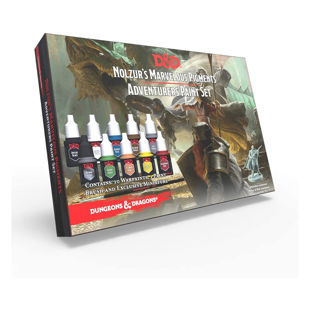 Dungeons And Dragons Nolzur's Marvelous Pigments Adventures Paint Set