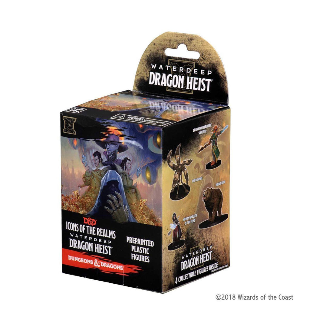 Dungeons And Dragons Waterdeep Dragon Heist Prepainted Blind Box Set