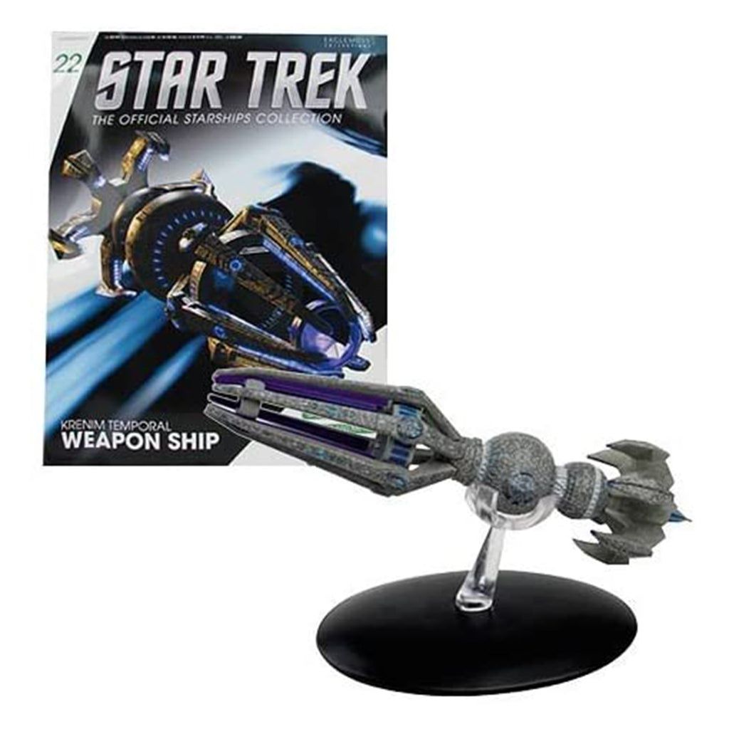 Eaglemoss Star Trek Krenim Temporal Weapon Ship Replica