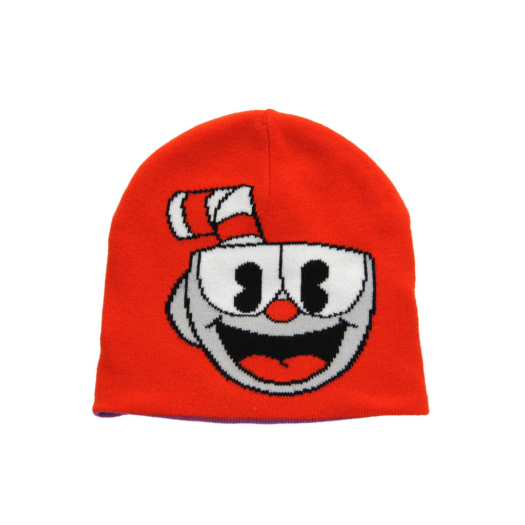 Elope Cuphead Bad End Reversible Knit Beanie