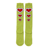 Elope The Grinch Knee High Costume Socks - Radar Toys