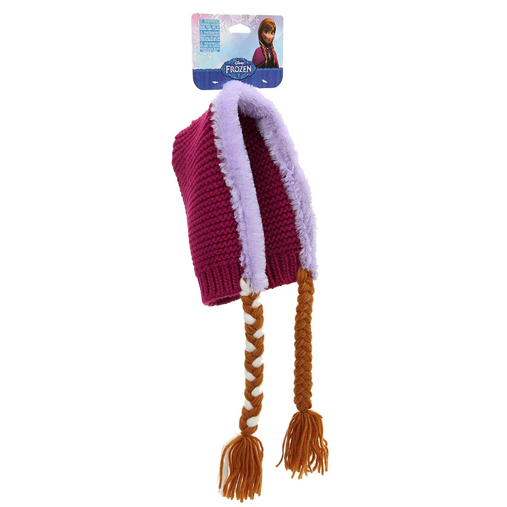Elope Disney Frozen Anna Knit Hoodie Hat