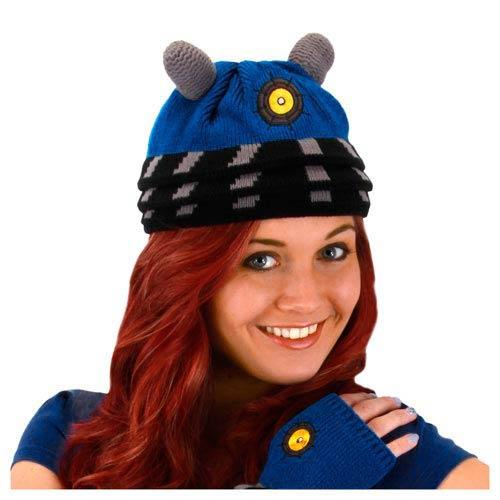 Elope Doctor Who Dalek Blue Beanie