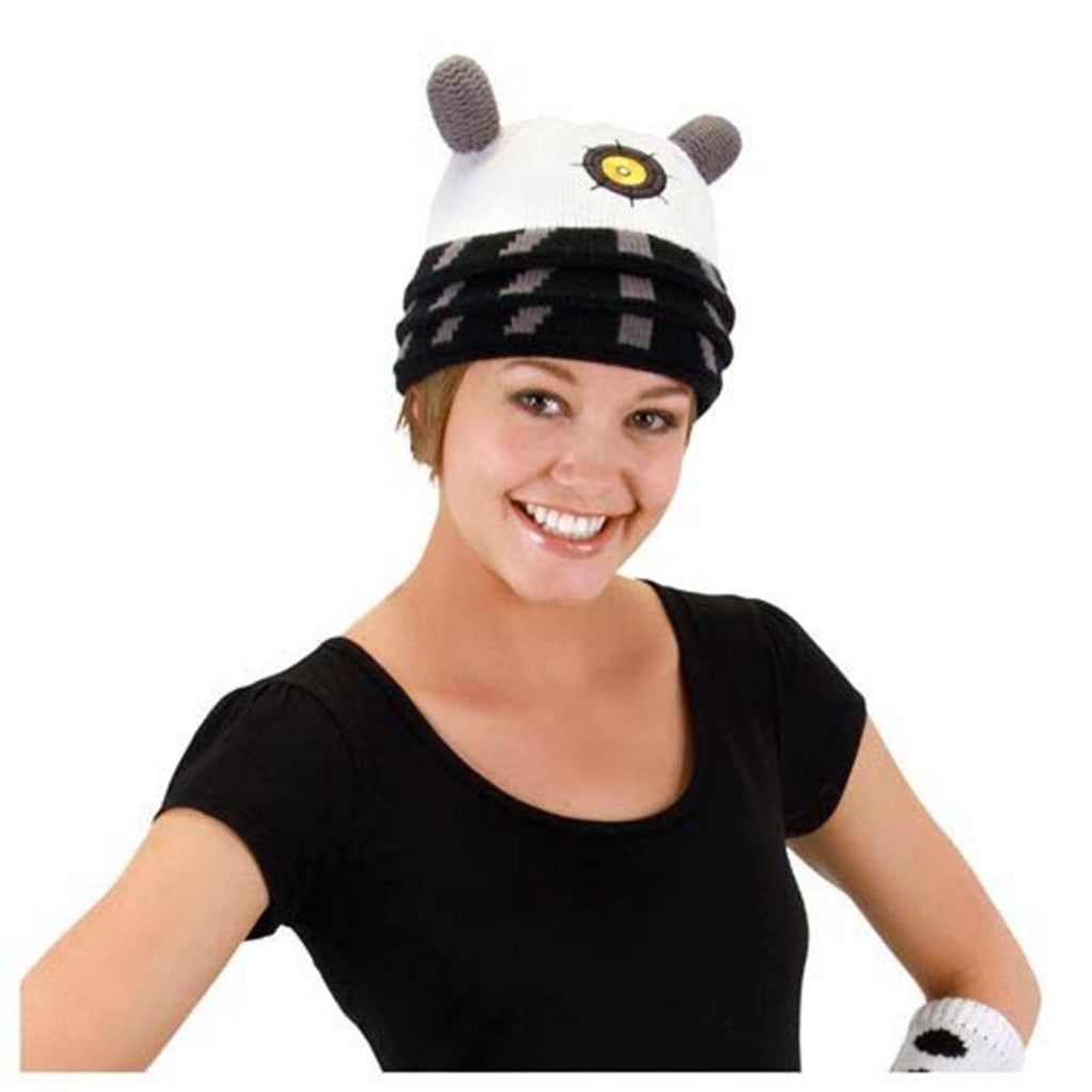 Elope Doctor Who Dalek White Beanie