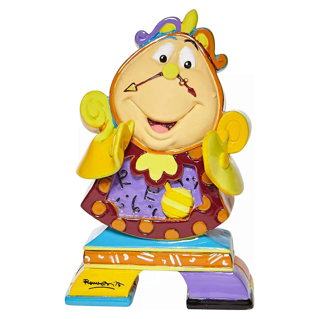 Enesco Disney Beauty And The Beast Cogsworth Decorative Figure 6008530