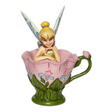 Enesco Disney Traditions Tinkerbell Sitting In Flower A Spot Of Tink Figure - Radar Toys