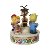 Enesco Jim Shore Peanuts Spreading Christmas Cheer Figurine - Radar Toys
