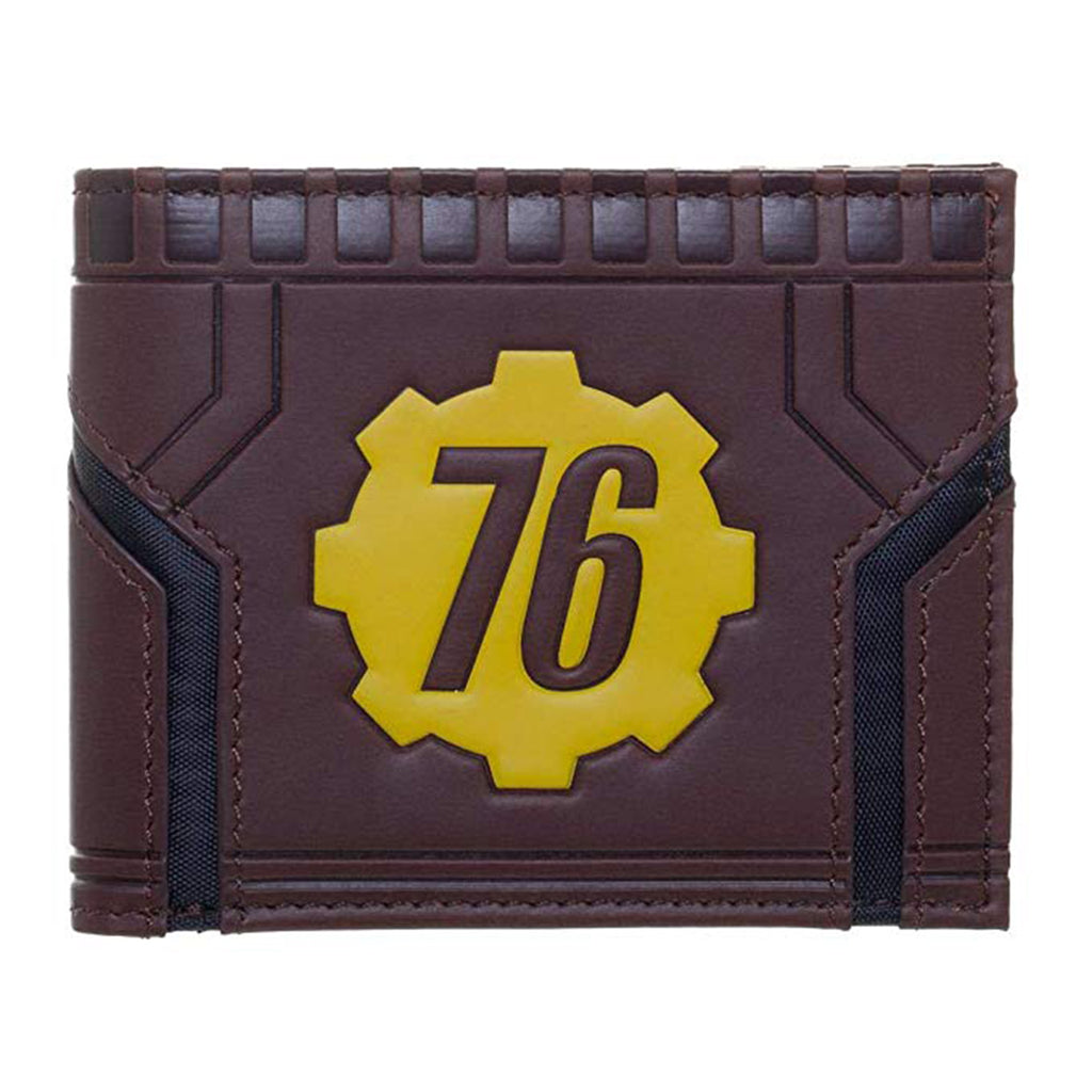 Fallout 76 Brown Bi-Fold Wallet