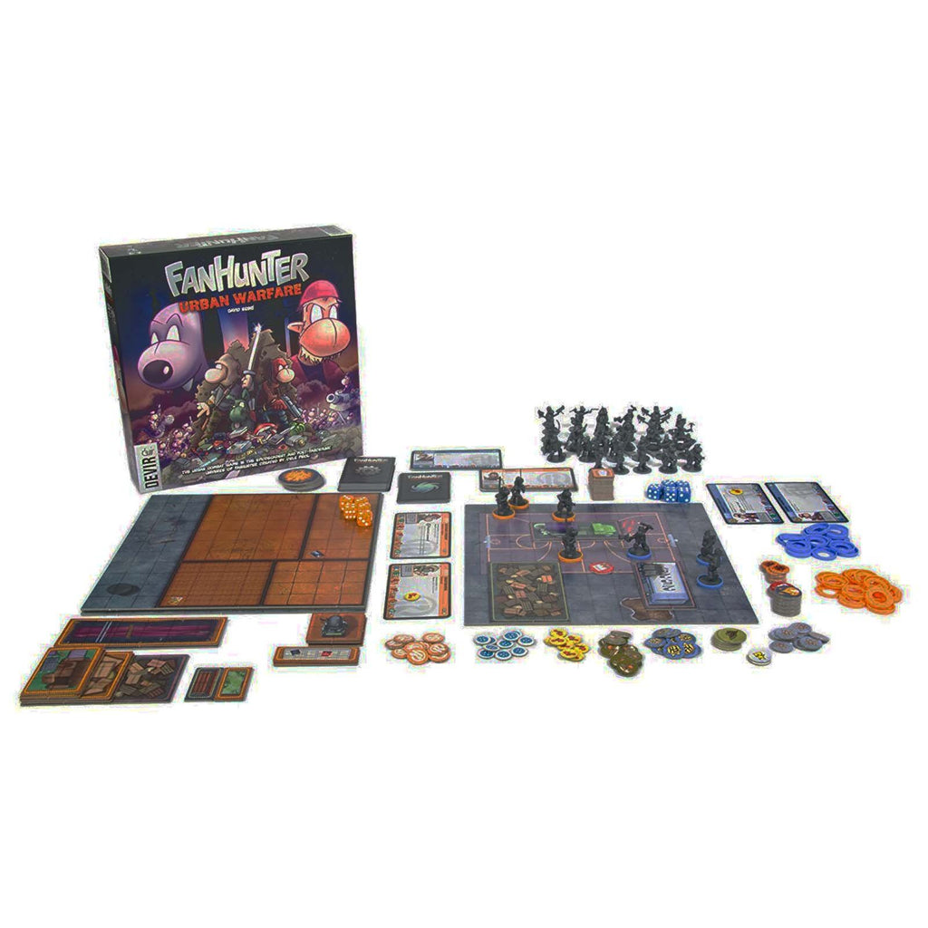 FanHunter Urban Warfare The Board Game - Radar Toys