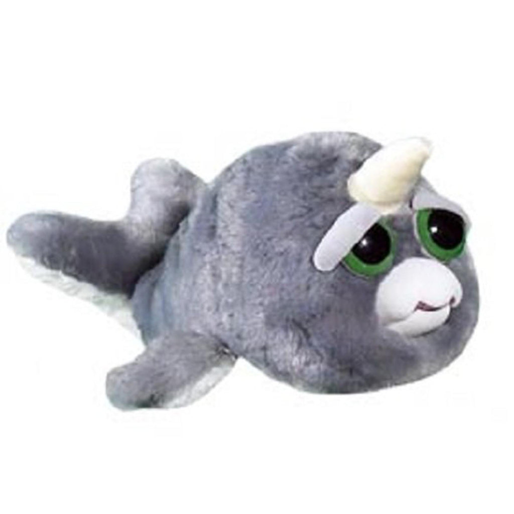 Feisty Pets Billy Blubber Narwhal Growling Plush Figure