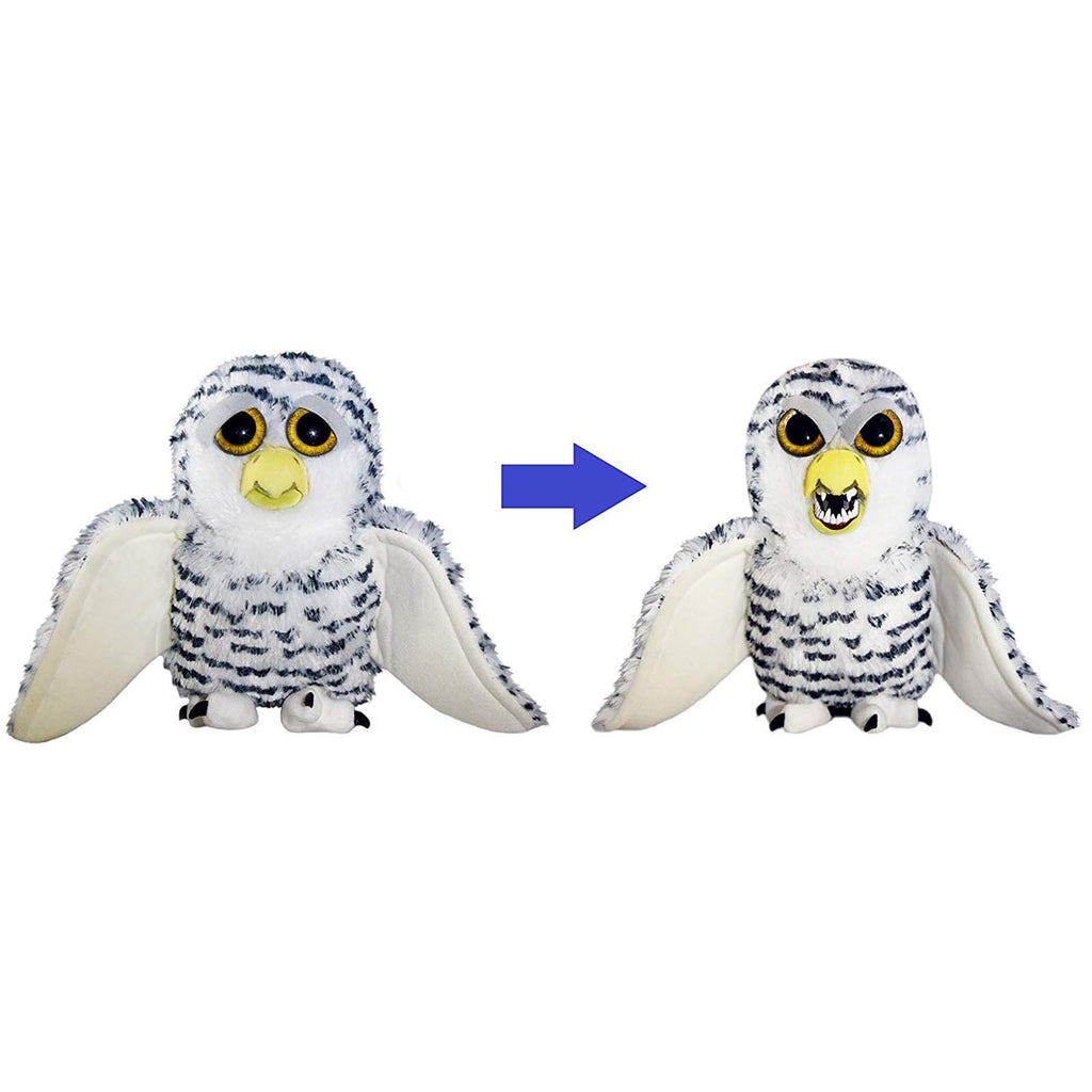 Feisty Pets Henry Whodunnit Snowy Owl 8 Inch Plush Figure - Radar Toys