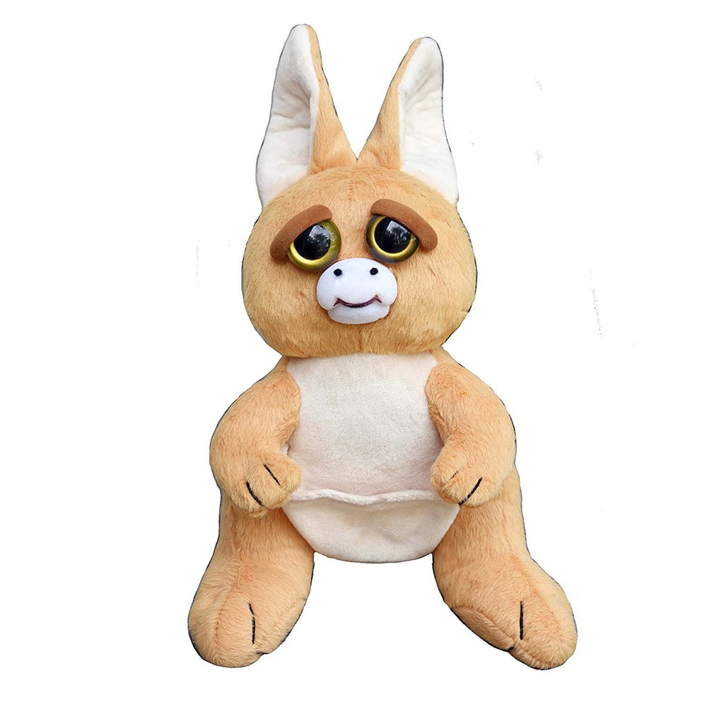 Feisty Pets Jacked Up Jackie the Kangaroo 8 Inch Plush Figure - Radar Toys