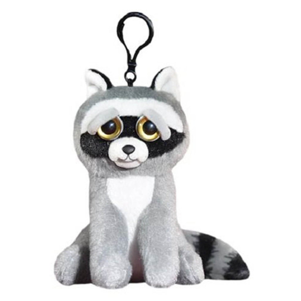 Feisty Pets Mini Rascal Rampage Raccoon Growling 5 Inch Plush Figure - Radar Toys