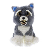Feisty Pets Sammy Suckerpunch Gray Dog Doofus 8 Inch Plush Figure - Radar Toys