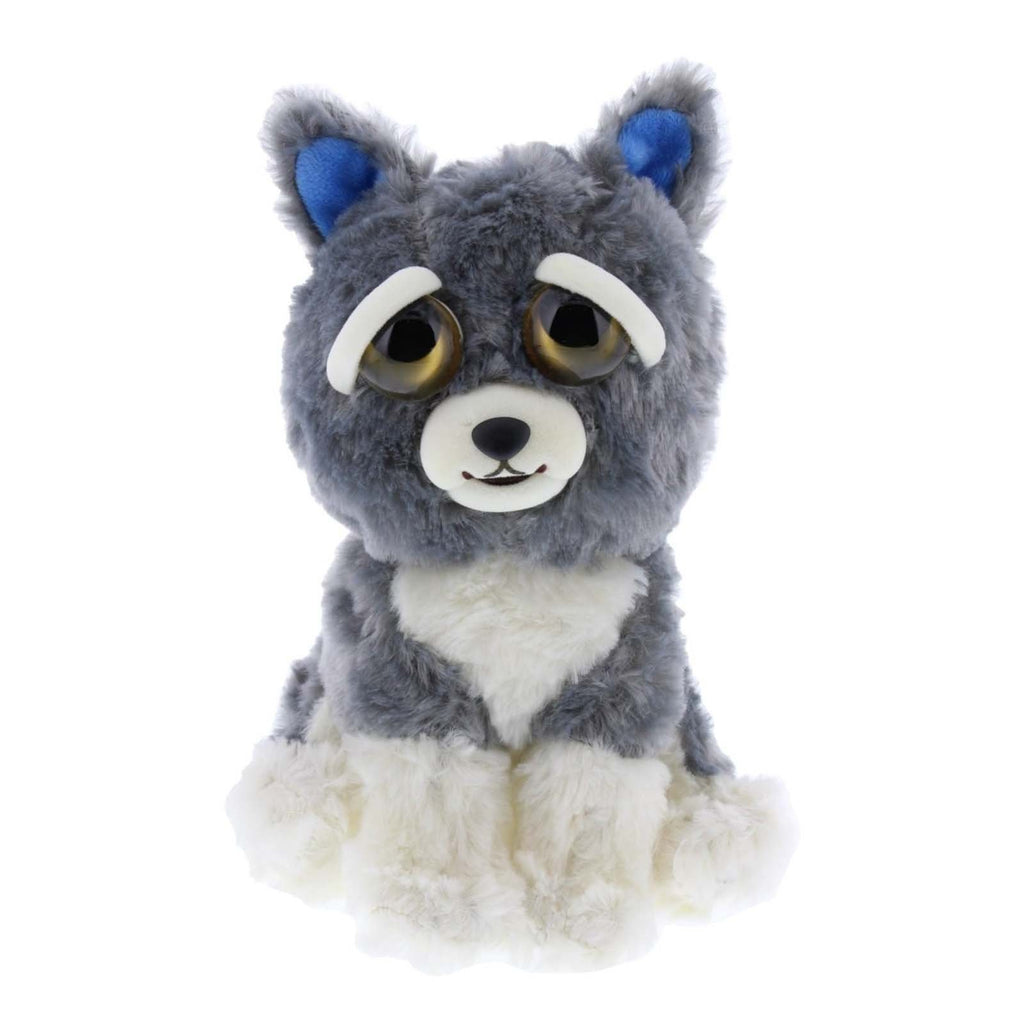 Feisty Pets Sammy Suckerpunch Gray Dog Doofus 8 Inch Plush Figure - Radar Toys