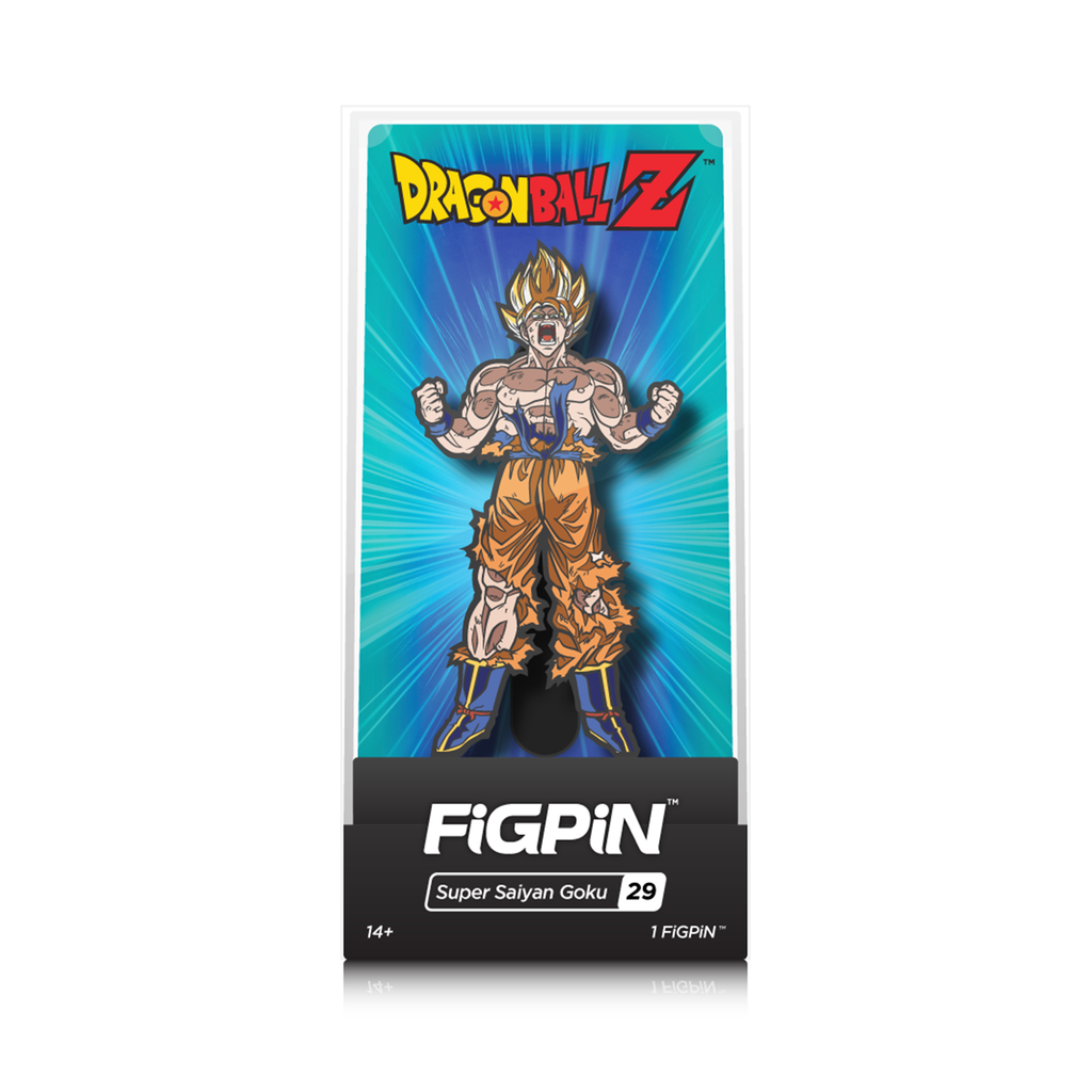 Figpin Dragon Ball  Z Super Saiyan Goku Pin - Radar Toys