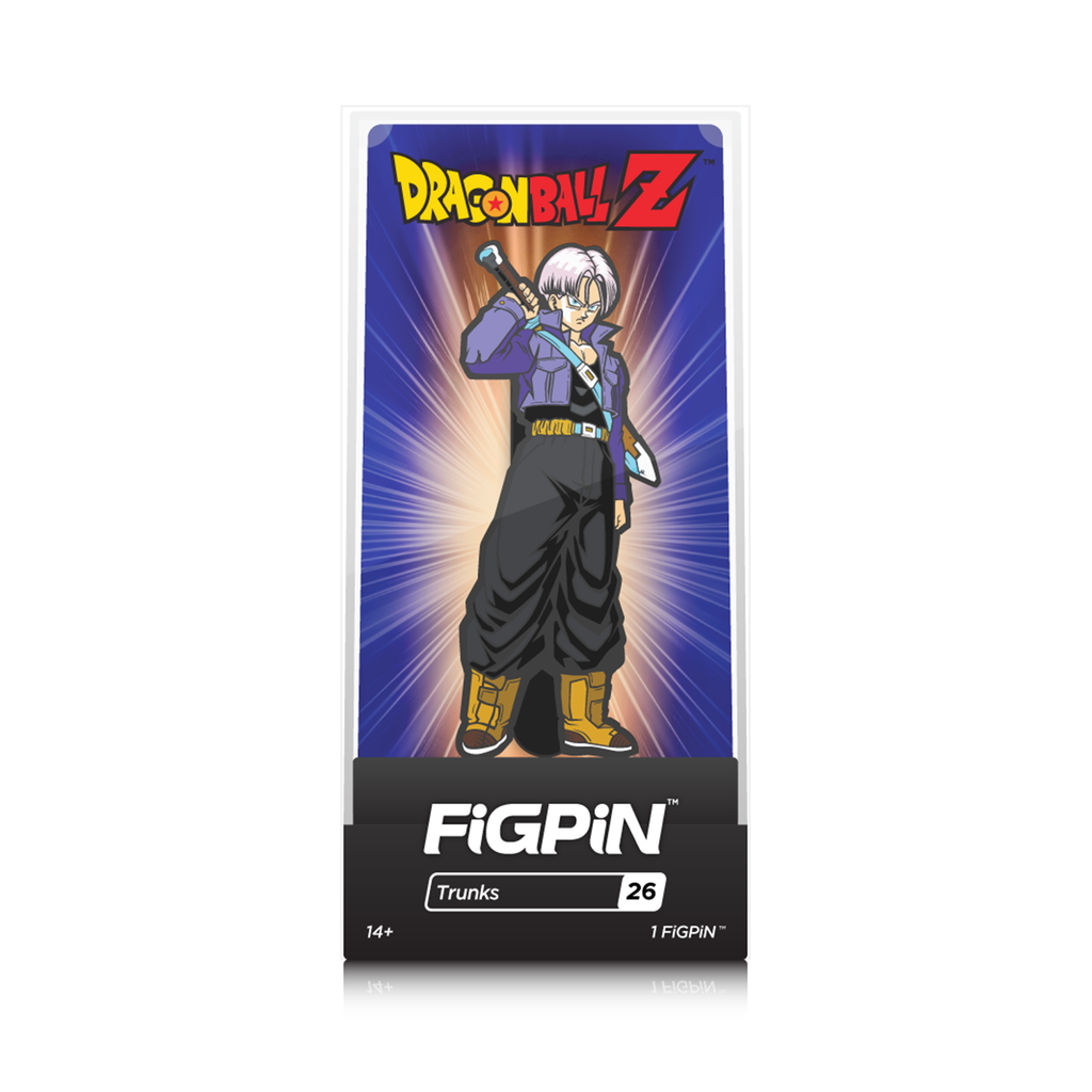 Figpin Dragon Ball  Z Trunks Pin - Radar Toys