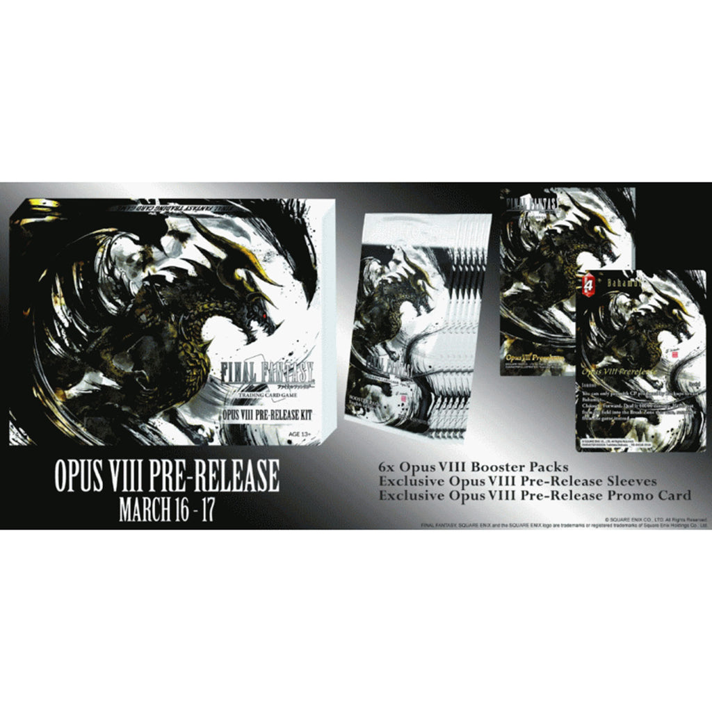 Final Fantasy OPUS VIII Pre-Release Kit - Radar Toys