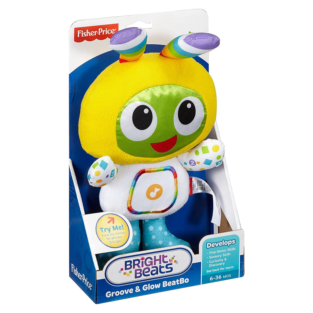 Fisher Price Bright Beats Goove And Glow BeatBo Plush