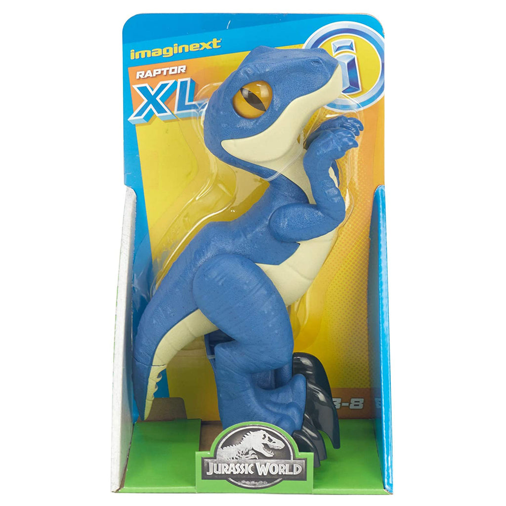 Fisher Price Imaginext Jurassic World Camp Cretaceous Raptor XL Figure
