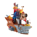 Fisher Price Imaginext Shark Bite Pirate Ship Play Set - Radar Toys