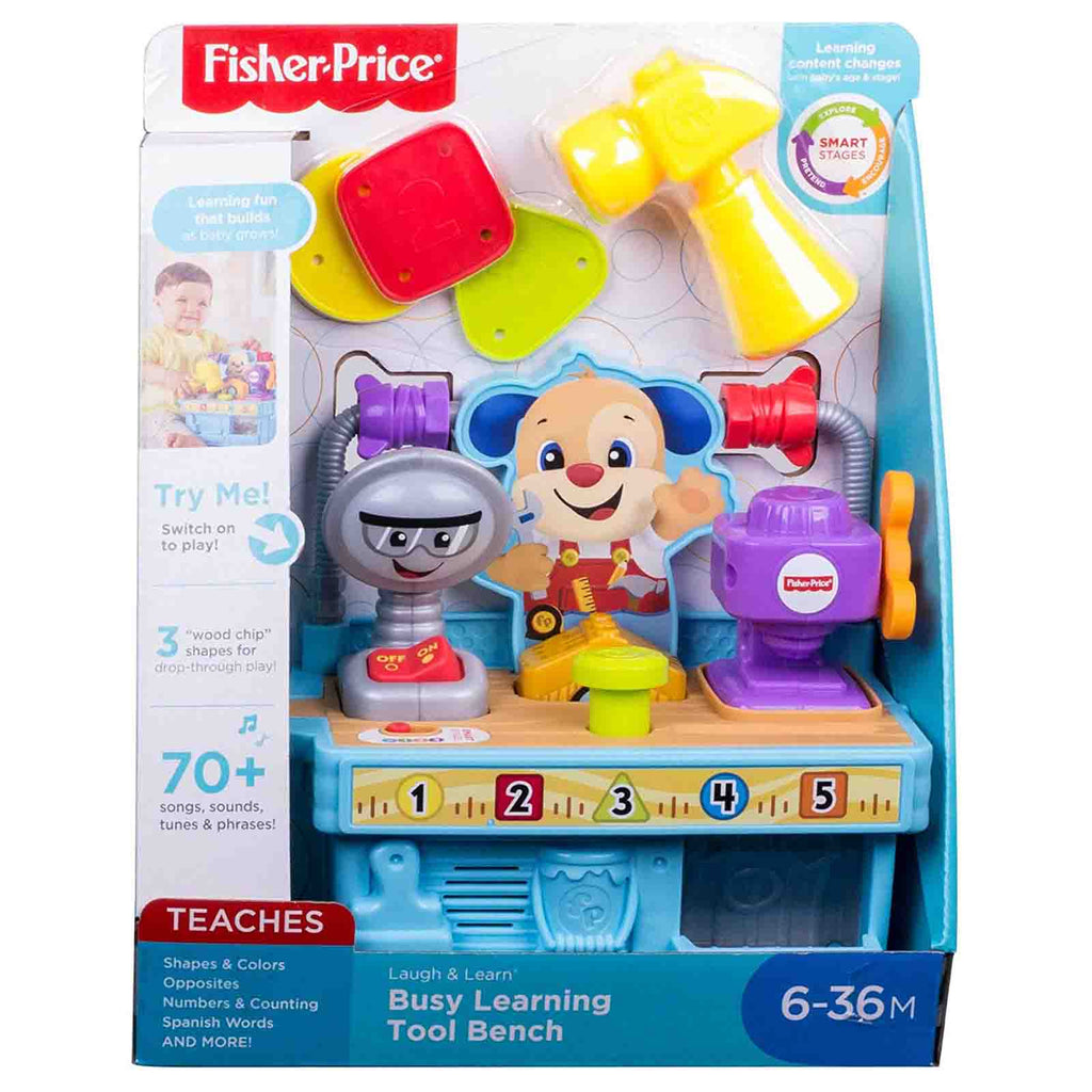 Fisher Price Laugh And Learn Busy Learning Tool Bench