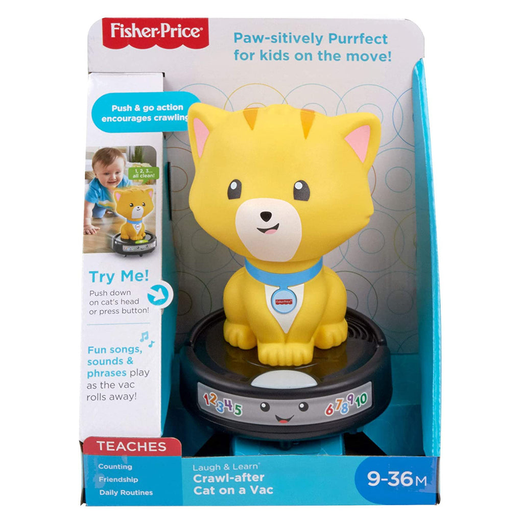 Fisher Price Laugh And Learn Cat On A Vac