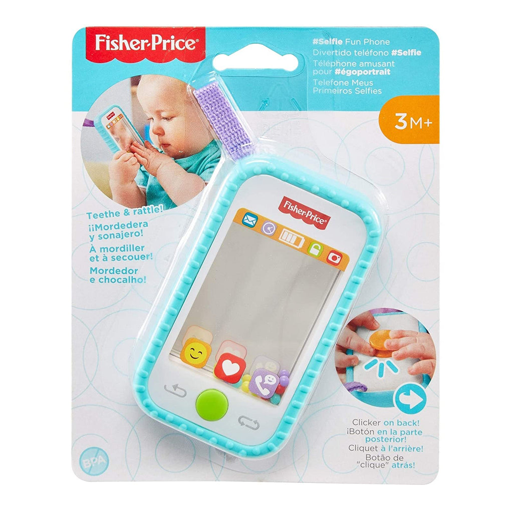Fisher Price Selfie Fun Phone Teether And Rattle