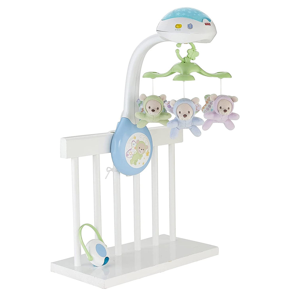 Fisher Price Teddy Bear Butterfly Dreams Projection Mobile