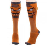 Five Nights At Freddy's Face One Pair Of Knee High Socks - Radar Toys