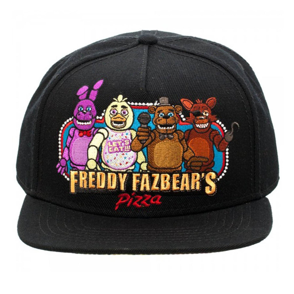 Five Nights At Freddy's Pizza Snapback Hat