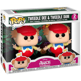 Funko Alice In Wonderland POP Tweedle Dee And Tweedle Dum Vinyl Figure Set - Radar Toys