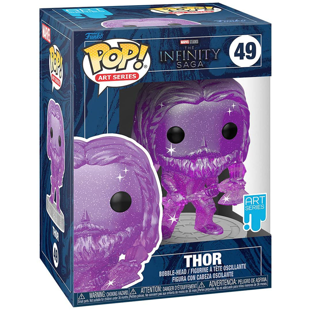 Funko Avengers POP Thor Purple Artist Series Vinyl Figure