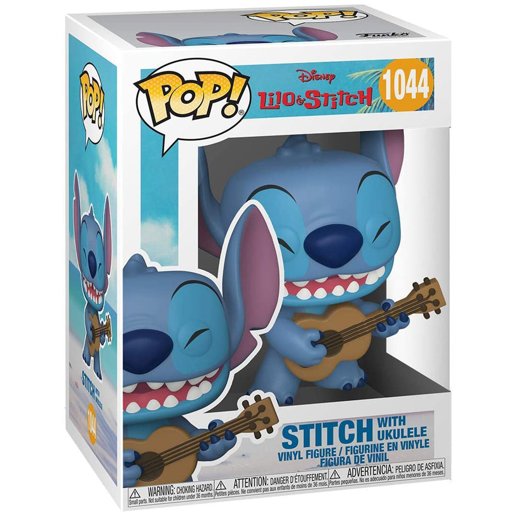 Funko Disney Lilo And Stitch POP Stitch With Ukelele Vinyl Figure
