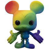 Funko Disney Mickey Mouse Pop Pride Rainbow Vinyl Figure - Radar Toys